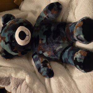 Build-A-Bear Camouflage Plush Teddy Bear